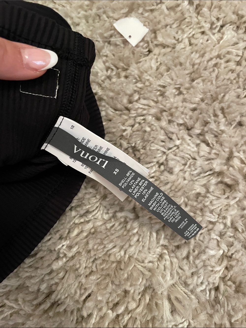 NWT VUORI Rib Crop Tank! - Picture 6 of 7